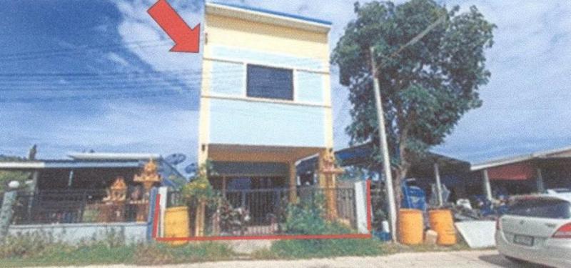 บ้านเดี่ยวหลุดจำนอง ธ.ธนาคารอาคารสงเคราะห์ กาญจนบุรี ท่ามะกา ตะคร้ำเอน