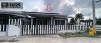 บ้านเดี่ยวหลุดจำนอง ธ.ธนาคารอาคารสงเคราะห์ กาญจนบุรี เมืองกาญจนบุรี ลาดหญ้า